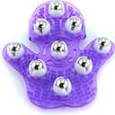 SAMYO Palm Shaped Body Care Massager (Purple)