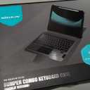 Nillkin iPad Pro 11 inch (M5, 2025/M4,2024) Case with Detachable Keyboard, Magic Trackpad, 7 Colors Backlit, Portrait/Landscape Modes, Rugged Keyboard Case for iPad Pro 11 5th Gen, Black