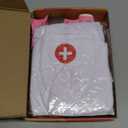 Sundaymot Doctor Kit for Girls, 34 Pcs Doctor kit for Toddlers 3-5 with Medical Storage Bag & Real Stethoscope Pretend Play Doctor Set, Doctor Play Gift for Kids Toddlers Role Play