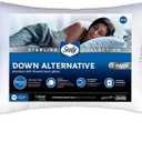 sealy Sterling Collection Down Alternative Pillows 400 Thread Queen - 1 Pack