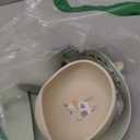 Little Rawr Baby Led Weaning Bundle, 100% Silicone Baby Feeding Set Includes Divided Plate, Suction Bowl, Straw Cup, Bib, Spoon & Fork, Develops Self Feeding Skills, Dishwasher Safe (Green)