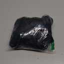 CUPSHE Women Swimsuit Plus Size Bikini Set Three Piece High Waisted Sheer Mesh Top Halter Ruched Bottom (Black)