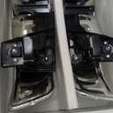 Headlight Assembly, Compatible with 1999-2002 Chevy Silverado 1500 2500/2001-2002 Silverado 1500HD 2500HD 3500HD Chrome Housing Amber Reflector