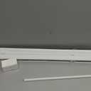 1" Cordless Mini Blinds 24" W x 36" H, White Vinyl Blinds, Horizontal Light Filtering Blinds, Window Blinds for Indoor Windows, Office, Kitchen, Bathroom and Living Room.