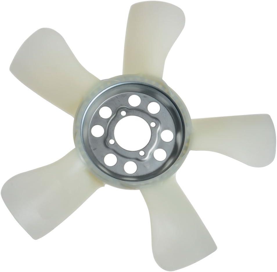 A-Premium Engine Radiator Cooling Fan Blade Compatible with Chrysler Aspen & Dodge Ram 1500, Ram 2500, Ram 3500 & Ram 1500/2500/3500/4500/5500, Front Side, Replace# 55056947AA