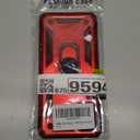 Dionsibei Military Grade Drop Impact for Samsung Galaxy A51 4G Case Metal Rotating Ring Kickstand Holder Magnetic Car Mount for Galaxy A51 4G Phone Case Red