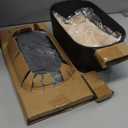 3.6QT Oval Dutch Oven for Bread Baking - Pre-Seasoned Cast Iron Sourdough Bread Pan with Lid