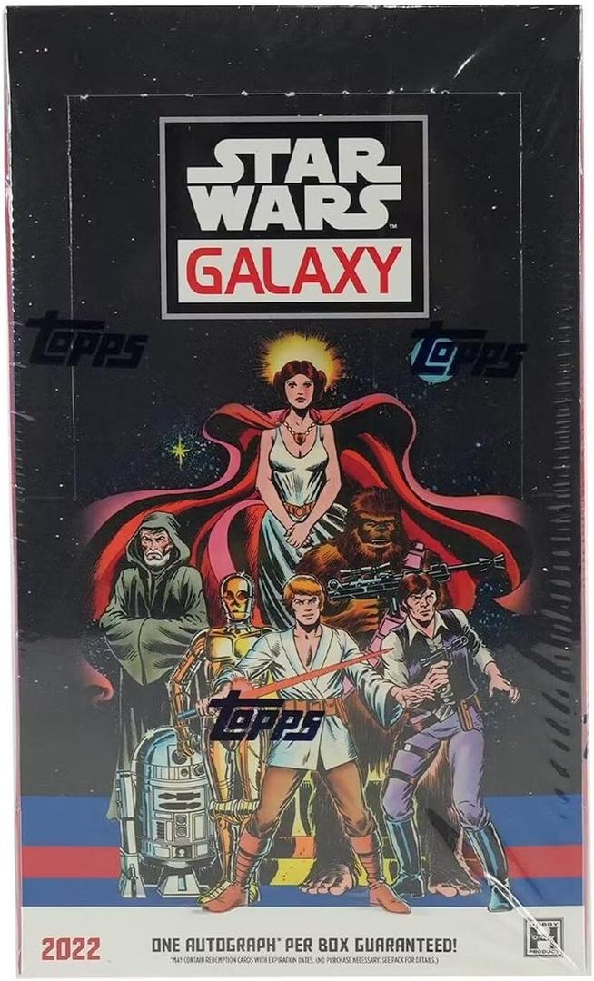2022 Topps Star Wars Galaxy Chrome HOBBY box
