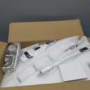 Cordless Vacuum Cleaner for Home - Lightweight, Stick Vacuum Clean with Rechargeable Battery, Max 45Mins Runtime, 8 in 1 Handheld Vacuum for Hardfloor & Carpets Pet Hair, White&Yellow