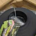 MIXC Garden Edging Border, 100FT 4 Inch Tall Plastic Landscape Edging with 150 U-Shaped Metal Stakes, More Stable and Flexible Tool-Free Lawn Border for Yard, Flower Bed & Landscaping