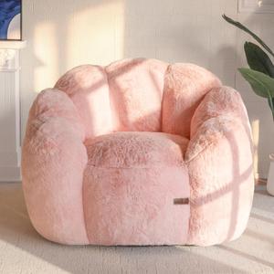 MAXYOYO Bean Bag Chair for Adults, Floral Shaped Bean Bag Sofa, Single