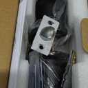 Fingerprint Door Knob, Keyless Entry Smart Door Knob with Touchscreen Keypad, Key FOB, App Control, Auto Lock, Voice Prompts, 300+ User Capacity, Door Lock for Bedroom, Gate, Office, Matte Black