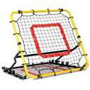 Storgem Baseball Softball Rebounder Net, Pitch Back Rebound Net, Soccer Rebound Net, Fielding Rebounder(Yellow-Black)