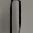 RT-TCZ Rearview Mirror Cover Trim Frame Interior Decoration Accessories for Ford F150 2015+, Mustang 2009-2022, Bronco 2021+, Bronco Sport 2021+(Carbon Fiber Grain)