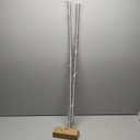 Curved Shower Curtain Rod, Round 42-73 Inches Shower Rods for Bathroom Adjustable, Rounded Bowed Stainless Steel Shower Rods Customized for Bathtub, Stall, Brushed Nickel, Need to Drill