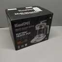 Electric Kettle Temperature Control Glass Tea Kettle Programmable Control Tea Pot, 2 Liter Stainless Steel Tea Maker & Coffee Kettle with Tea Infuser, Egg Cooker and Yogurt Box, BLACK