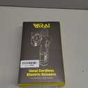 2026 Cordless Electric Scissors, Fast Charging Rechargeable Cardboard Cutter with Replaceable Blades and Long-Lasting Battery, Effortless Cutting for Cloth, Fabric, Plastic & Leather (Gray-black)