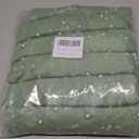 6pcs Sage Green Pearl Table Runner 120 Inch Long Boho Rustic Tulle Lace Table Runner for Baby Bridal Shower Wedding Arch for Spring Summer Pearl Table Cloth Decor