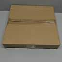 PATIKIL Drum Lamp Shades, 12"x12"x8" Linen Lamp Shade Easy Assembly Lampshade for Table Lamps Floor Lamps Pendant Lights, Gray