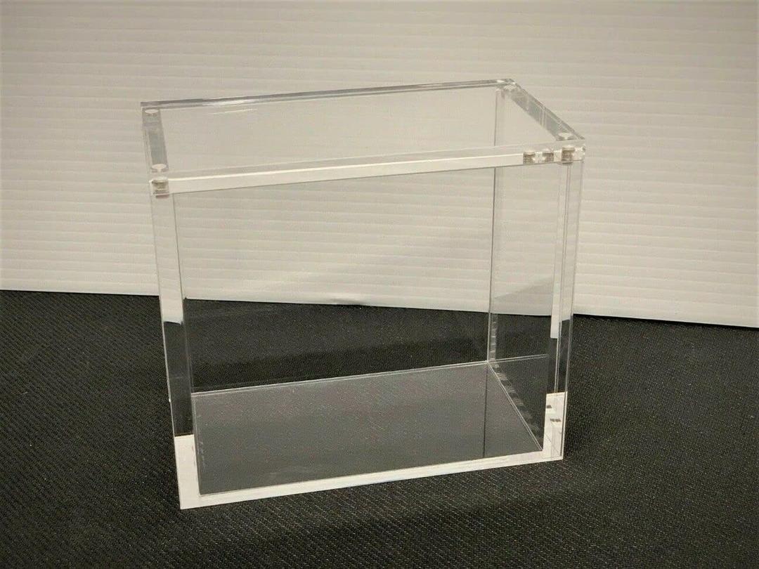 Acrylic Clear Magnetic Display Case 6MM Thick Magnetic Closure Made for Pokemon TCG Booster Boxes