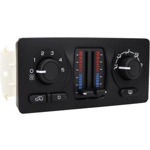 599-210XD Front A/C Heater Climate Control Module Compatible with 2002-2009 Chevy Silverado Suburban Tahoe Avalanche GMC Sierra Yukon Escalade Envoy Bravada Buick Rainier Saab 9-7X