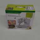 Mini Sewing Machine for Beginners, Portable Electric Sewing Machine with Dual Speed, 12 Built-in Stitches, Foot Pedal, and Accessories Kit for Home DIY Projects & Gift, Blue