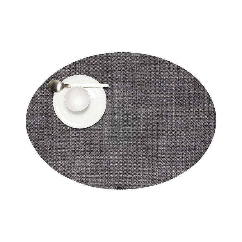 4 x Mini Basketweave Placemat Oval 