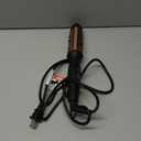 Thermal Brush-Blowout brushs,10 Temperatures LCD Display Upgrade to 400F 1.5 in Heated Round-Brush Curling Iron Heated Ceramic Tourmaline Ionic Comb 110-240V Volum for Any Hair Type (Black)