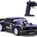 Flybar Hoonigan, Mustang Remote Control Car for Kids  RC Car, RC Cars, Race Car, 3.7V, 2.4 GHz, Detailed Replica Design, USB Rechargeable Battery Included, 1:32 Scale, 100 ft Range, 4 Mph