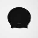 WATERTIME Large Swim Cap for Long Hair, Dreadlocks, Weaves, Hair Extensions, Braids, Curls & Afros Designed for Long Hair,Soft Silicone Pool Cap for Women & Men (Ink Black)