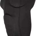 CHAMPRO Men's Standard Safety Practice Football Pants with Pads. Black Medium