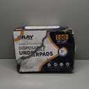 AAY Disposable Bed Pads 30"X36" (100pcs) Tear-Resistant Cloth Backing Underpads Super Absorbent Pee Pads Extra Large Premium Chucks for Adults Incontinence Pads Waterproof for Elderly, Kids or Puppy