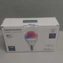 Lightinginside E12 Smart Light Bulbs 50W Equiv., G16.5 RGBCW Candelabra Chandelier Ceiling Fan Smart Bulb Works with Alexa/Google Home/SmartLife, 5W 550LM, 2.4G WiFi Bluetooth Bulb, ETL Listed, 4PCS