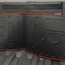 powoq Truck Mat Compatible with 2022 2023 2024 2025 2026 Nissan Frontier Truck Bed Mat Tailgate Liner Replacement for 2022-2026 Nissan Frontier Accessories