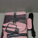 Cat Carrying Case - Pet Carrier Airline Approved, Protable and Breathable Pet Travel Carrier Removable Fleece Pad, Collapsible Cat Carrier Dog Carrier for Medium Cats Small Cats Dogs (X-Large, Pink) (20.0"L x 13.0"W x 13.0"H)