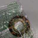 GVIEWIN Magnetic Phone Ring Holder, Compatible with MagSafe Phone Grip with Adjustable Stand, Magnet Phone Ring Kickstand for iPhone 17/16/15/14/13/12 Pro Max Plus Air/Other Phones (Tortoiseshell)