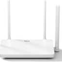 DBIT AC1200 Dual Band Mesh WiFi Router Long Range Wireless Internet Router with 4 x High-Power FEMs, 4 x 10/100/1000 Mbps Gigabit Ports, WPA3 Security, Parental Controls, Guest Network (T18-21K Pro)