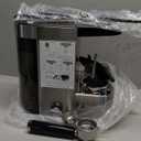 CASABREWS 3700 Essential Espresso Machine 20 Bar, Stainless Steel Cappuccino & Latte Machine with Steam Frother for Home, 43.9oz Water Tank, Coffee Gift for Women & Men, Silver