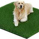 Perfect GrassPad for Dogs - 33 x 33 Inch Real Grass, High Absorbency, Easy Clean for Indoor/Outdoor, Ideal for Potty Training