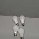 LUNO A19 Dimmable LED Bulb, 15W (100W Equivalent), 1600 Lumens, Color Selectable, 2700K, 3000K, 3500K, 4000K, 5000K, 5CCT, UL Listed (4-Pack)