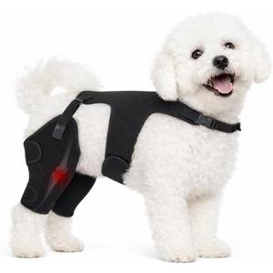 Dog Knee Brace for Torn ACL Hind Leg- Dog Leg Support Brace with Metal Stabilizers for Torn CCL, Limping, Luxating Patella, Ligament Injuries, Hip Dysplasia& Arthritis,XS