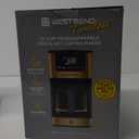 Westbend Timeless 12C Coffee Maker, Blue/Gold
