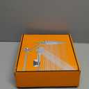 10 inch Rain Shower Head with Handheld Spray Stainless Steel, High Pressure Square Rainfall Showerhead Combo with 6 Handheld Sprayer, Detachable Shower Heads Waterfall Shower for Bathtub (Silver)