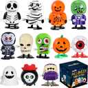 Max Fun 12pcs Halloween Wind Up Toys Assortment for Kids Halloween Party Favors Treat Bag Stuffers Goody Bag Filler Treats Prizes