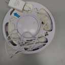 2 Packs Flea Traps for Inside Your Home with 6 Sticky Pads, Fleas Light Traps Kills Fleas in House, Hanging Flea Lamp with USB Cable Pest Control for Bugs Moths Gnats Indoor and Outdoor