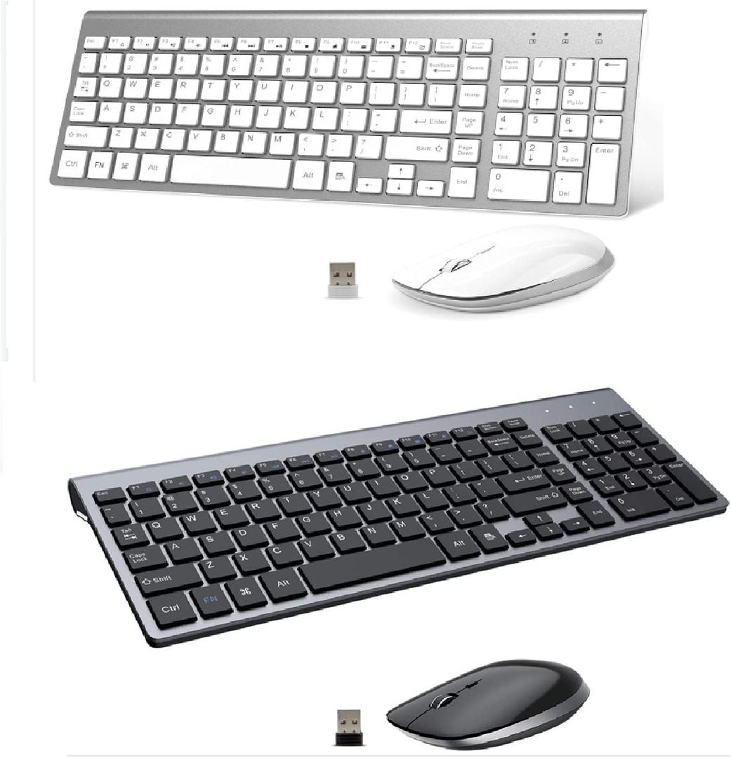Wireless Keyboard and Mouse Combo