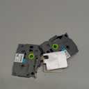 Brother Genuine TZe241~3/4" 2PK Black Print on White Label Tape. Each: 0.7 in x 26.2 ft (18 mm x 8 m) Total: 0.7 in x 52.4 ft (18 mm x 16 m)