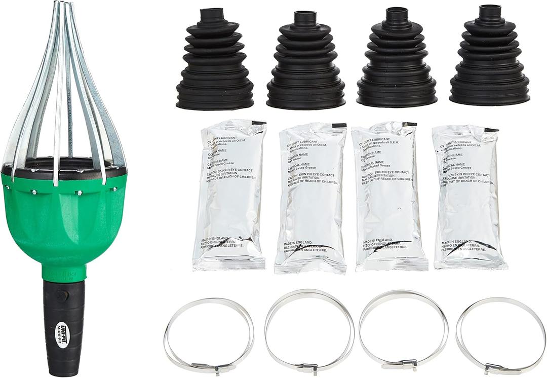 Dorman 614-035 Uni-Fit C.V. Joint Boot Bulk Kit Outer and Air Powered Installation Tool Universal Fit