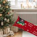 Christmas French Bulldog 20x54 Body Pillow Cover, Frenchie Gifts for Women, Funny Christmas Frenchie Dog Winter Snowflake Decorative Red Long Pillow Cases for Bed Couch (Color 12)