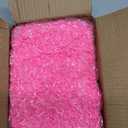ZEBMOON 2 LB Hot Pink Crinkle Cut Paper Shred Filler Great for Gift Wrapping, Basket Filling, Birthday, Wedding, Valentine's Day, Christmas Day, New Year Party Decorations Filling Supplies